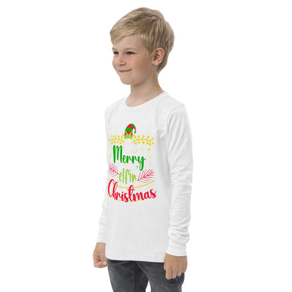 Youth 'Elifin' Christmas' Long Sleeve T-Shirt