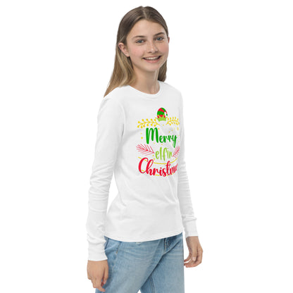 Youth 'Elifin' Christmas' Long Sleeve T-Shirt