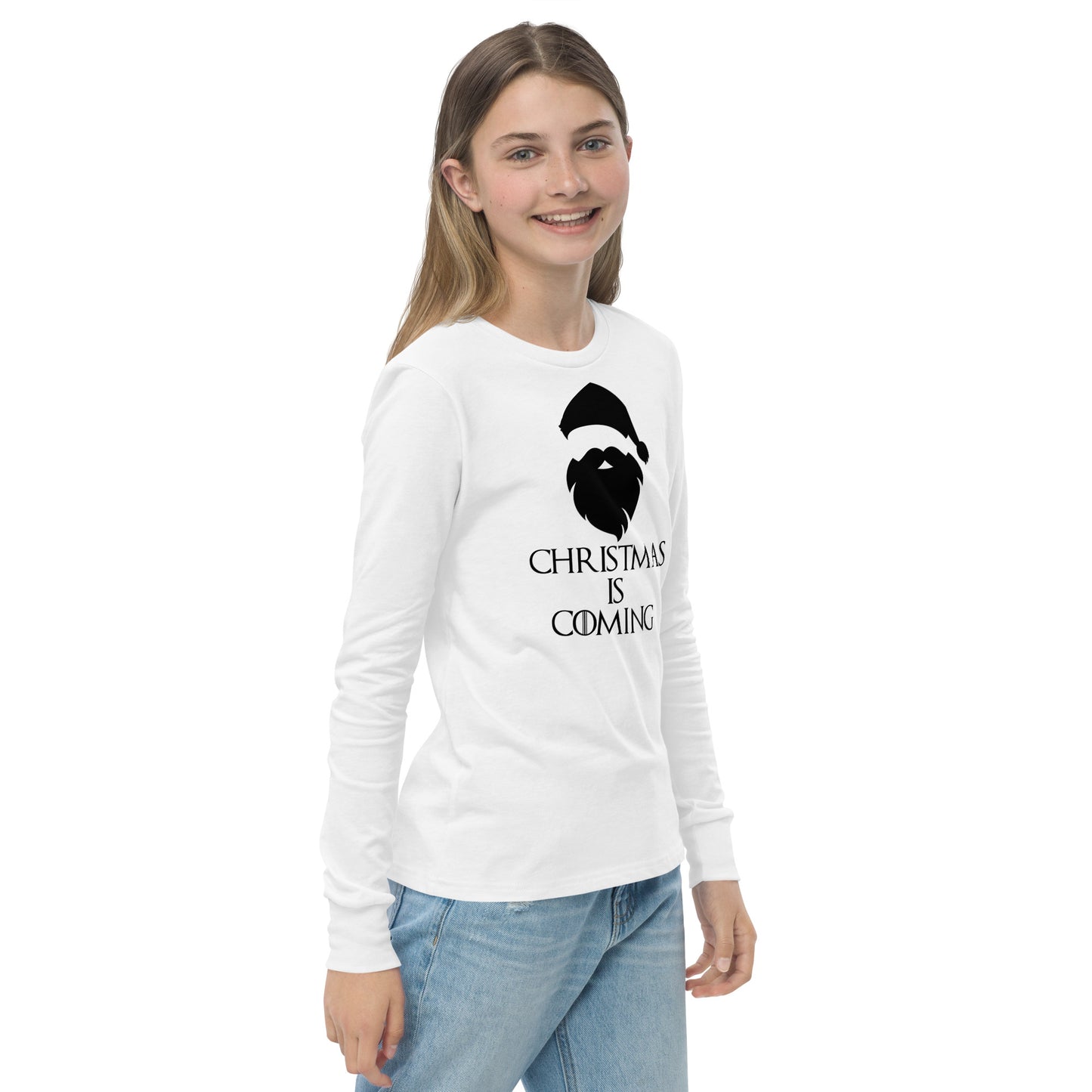 Youth 'Christmas is Coming' Long Sleeve T-Shirt