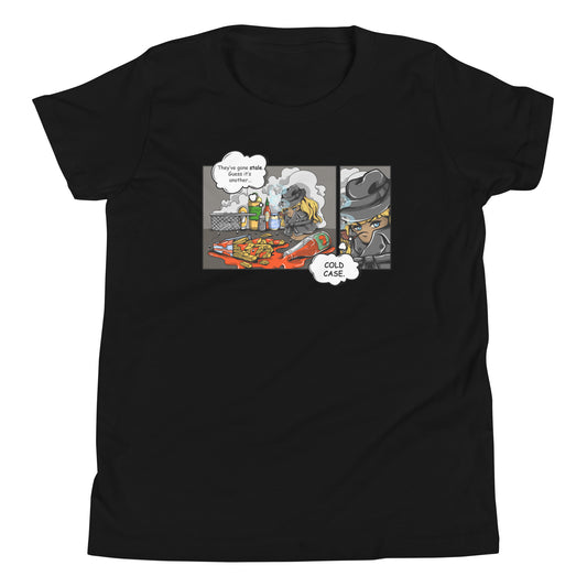 Youth Mrs. Freeze 'Detective Potato' Staple T-Shirt