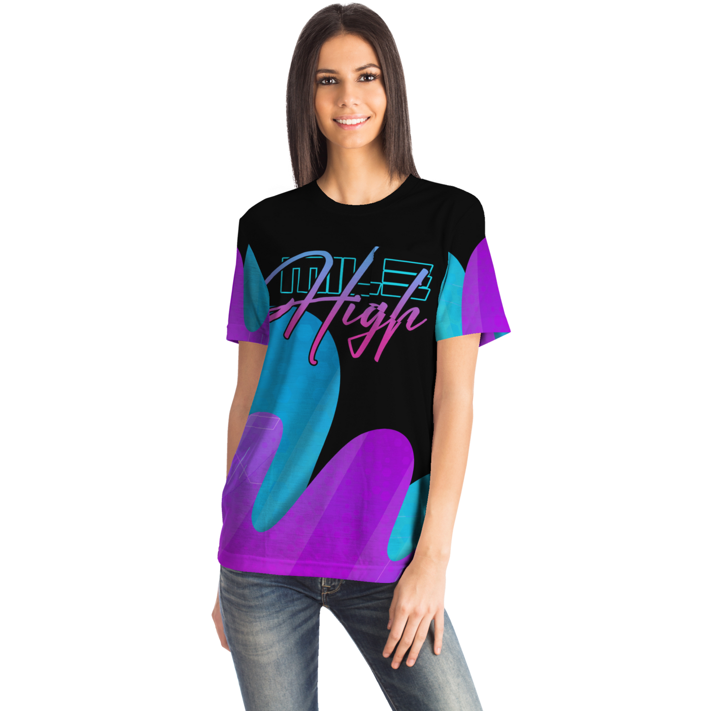 Adult Mile High Gaming Pocket T-Shirt