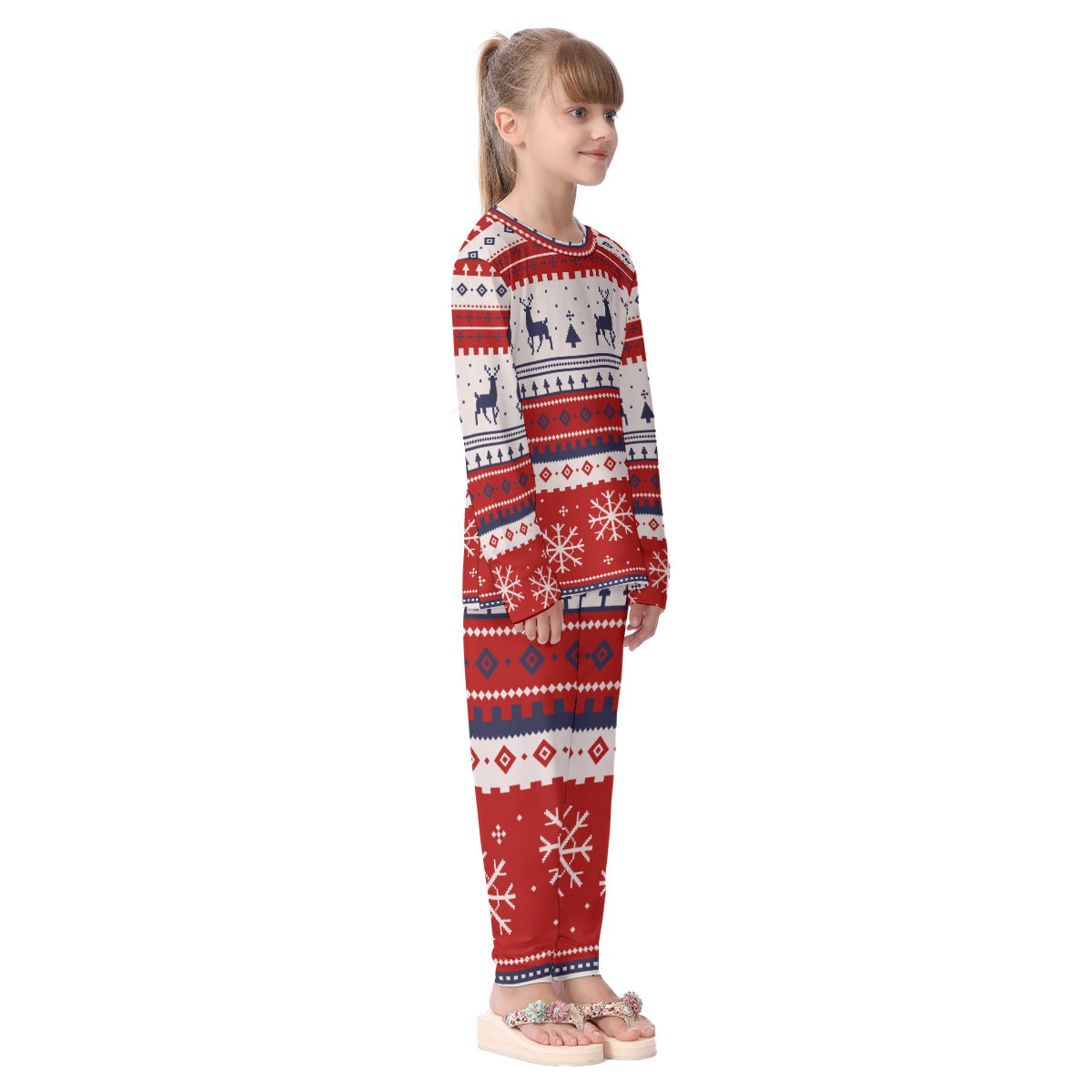 Youth Peppermint Pajama Set