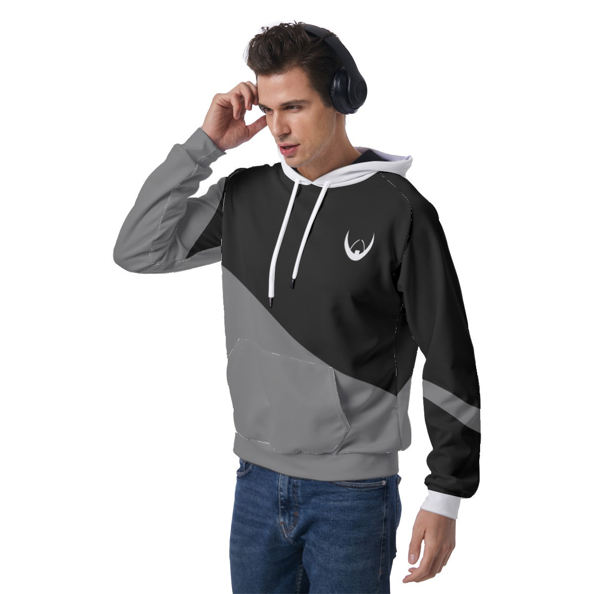 Men's Baldoziot 'Chrome' Raglan Pullover Hoodie