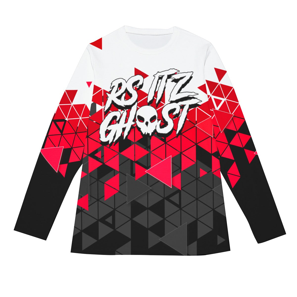 RS ITz Ghost Unisex AOP Long Sleeve Tee