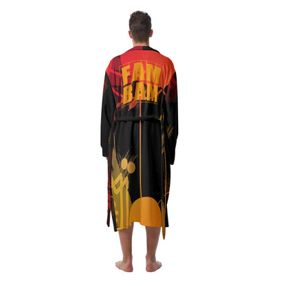 Men's iBLEEDwar Long Fleece Robe