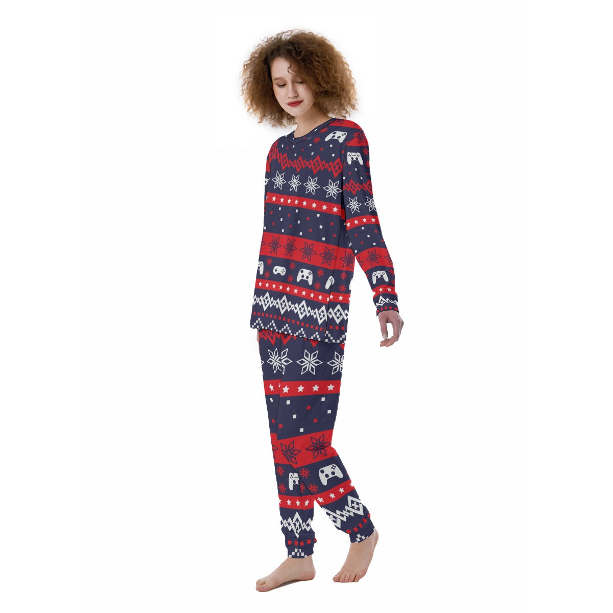 Women's Christmas Present Pajama Set