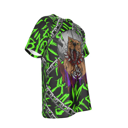 Men's Pitbull Gaming Round Neck T-Shirt