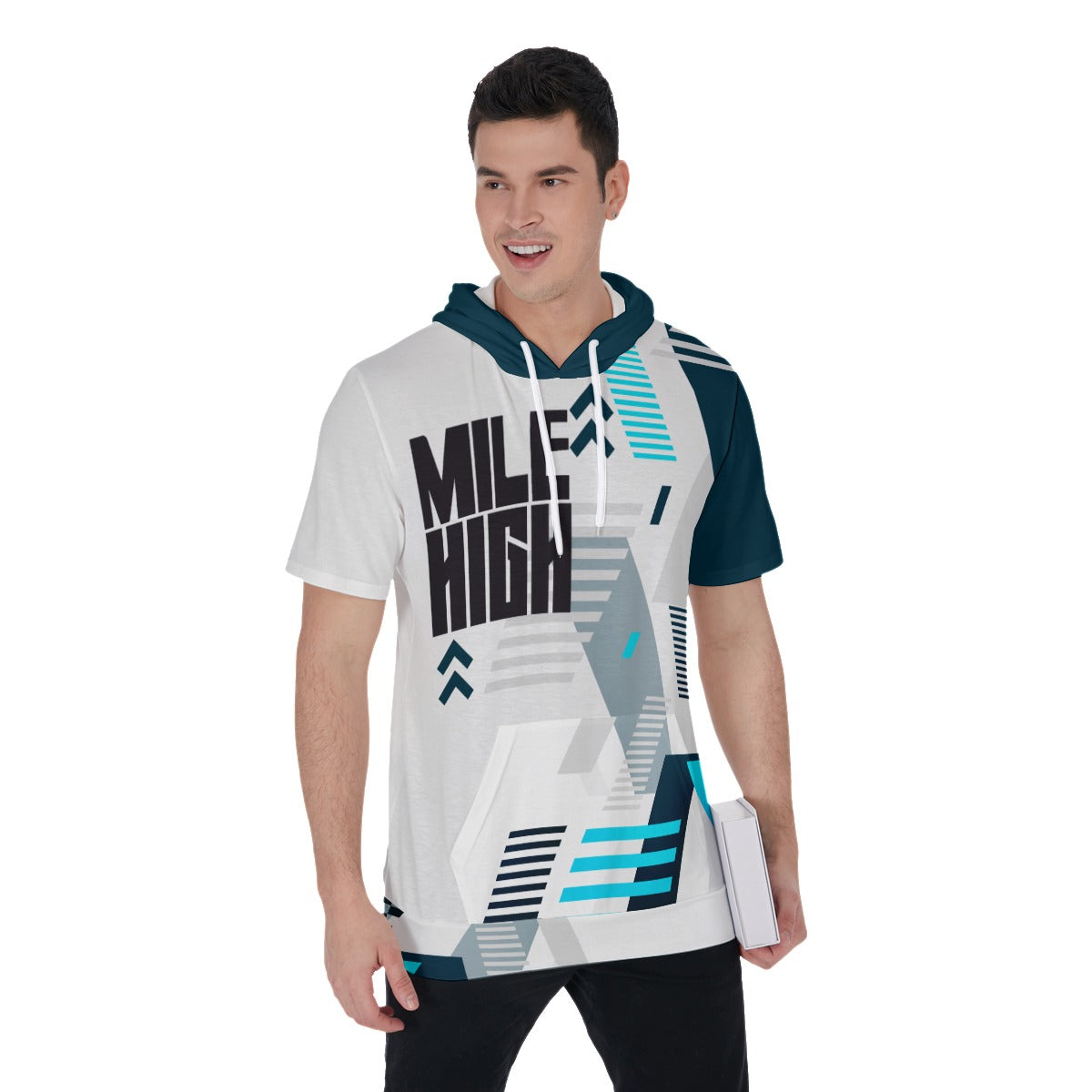 Mile High Gaming Men's AOP Hoodie Tee