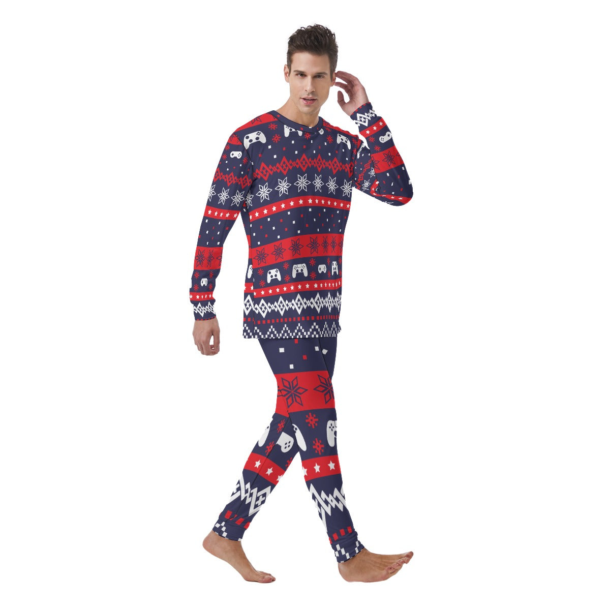 Men's Christmas Present Pajama Set