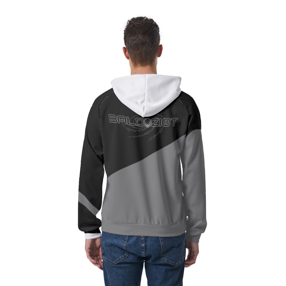 Men's Baldoziot 'Chrome' Raglan Pullover Hoodie