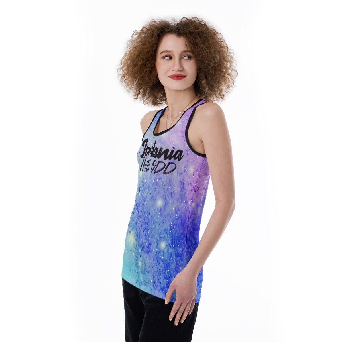 Jordania The Odd Women's AOP Hollow Back Tank