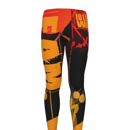 iBLEEDwar Men's AOP Leggings