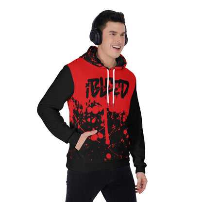 iBLEEDwar Unisex AOP Pullover Hoodie