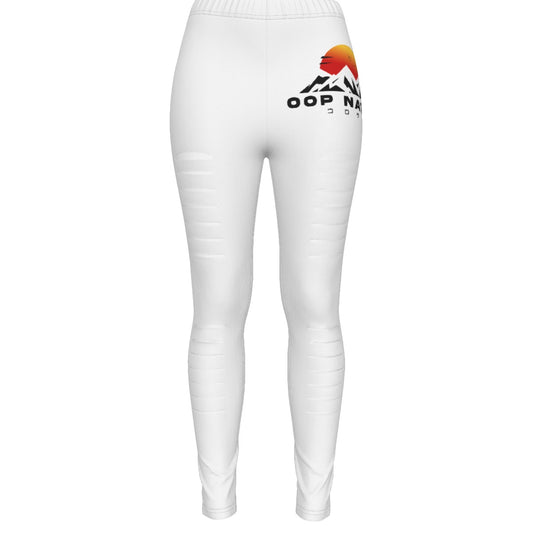 Women's Oop Nation Sunrise Ripped Leggings