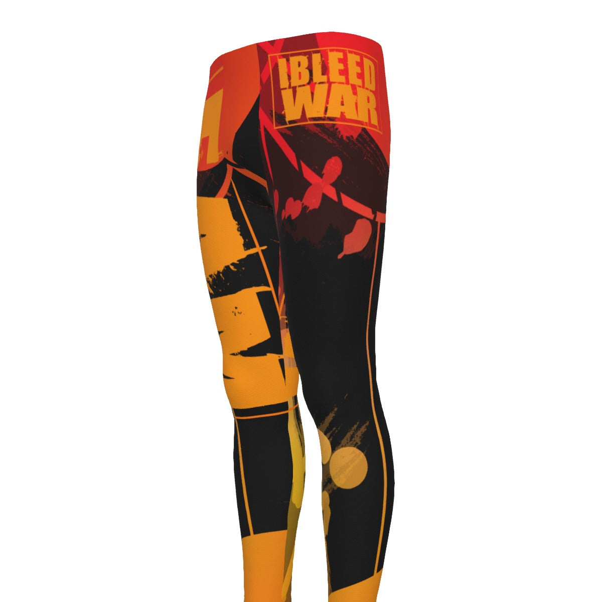 iBLEEDwar Men's AOP Leggings