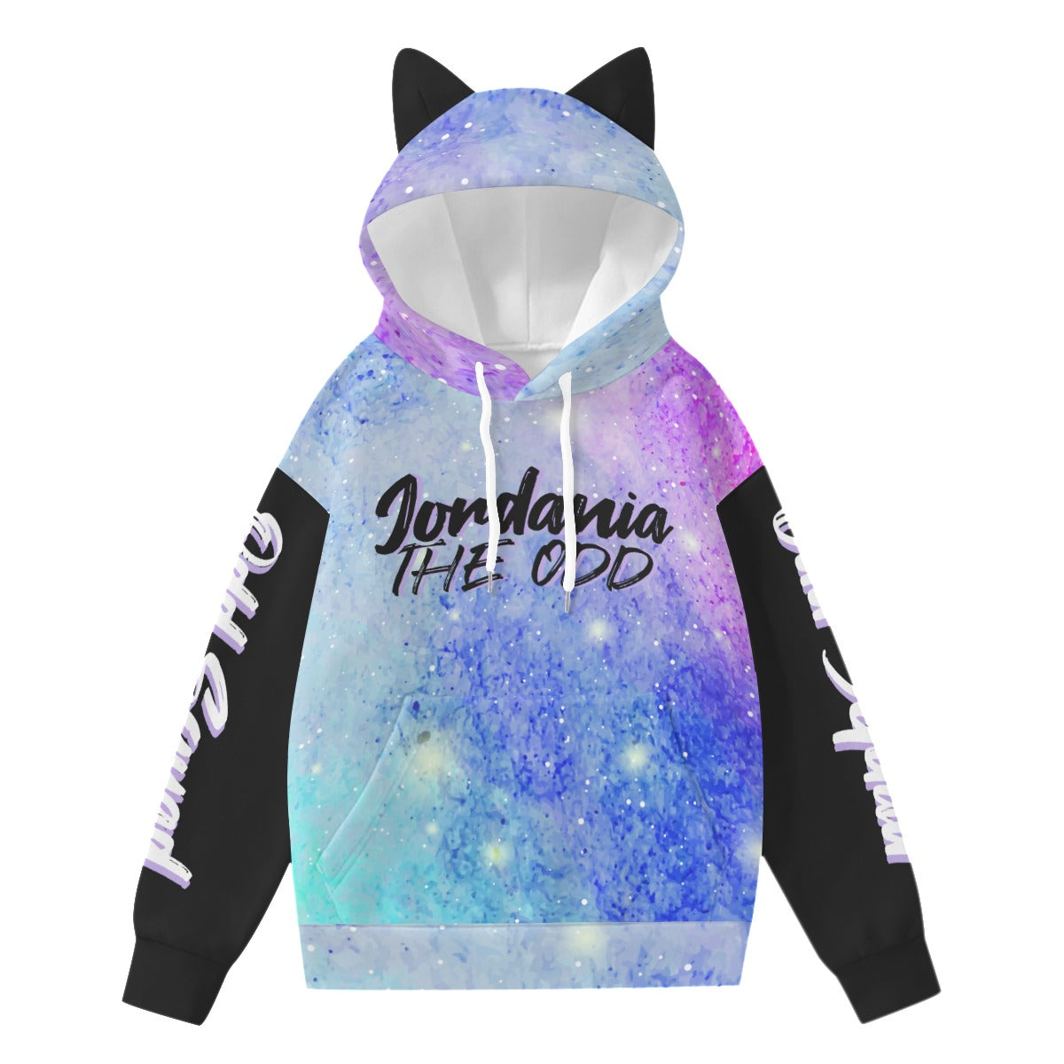 Jordania The Odd Women's AOP Hoodie with Ears