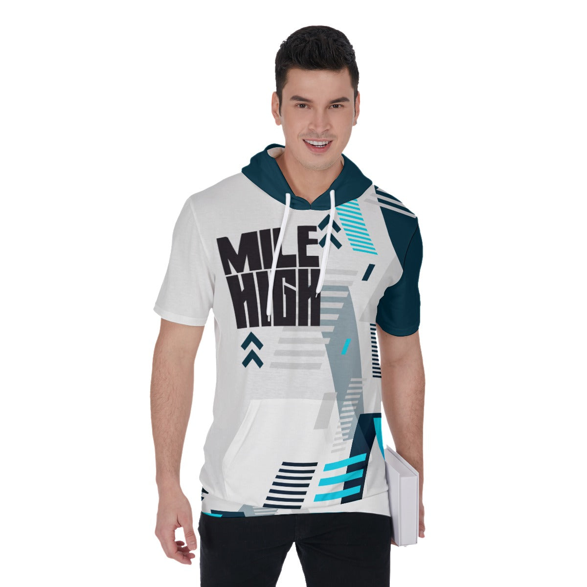 Mile High Gaming Men's AOP Hoodie Tee