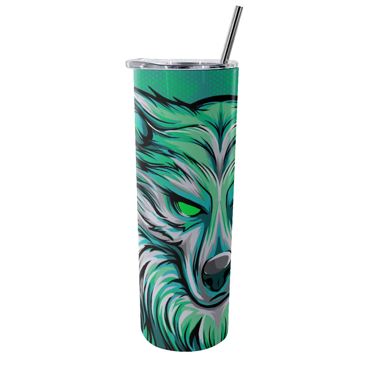 JonSnow 20oz Glitter Tumbler With Straw