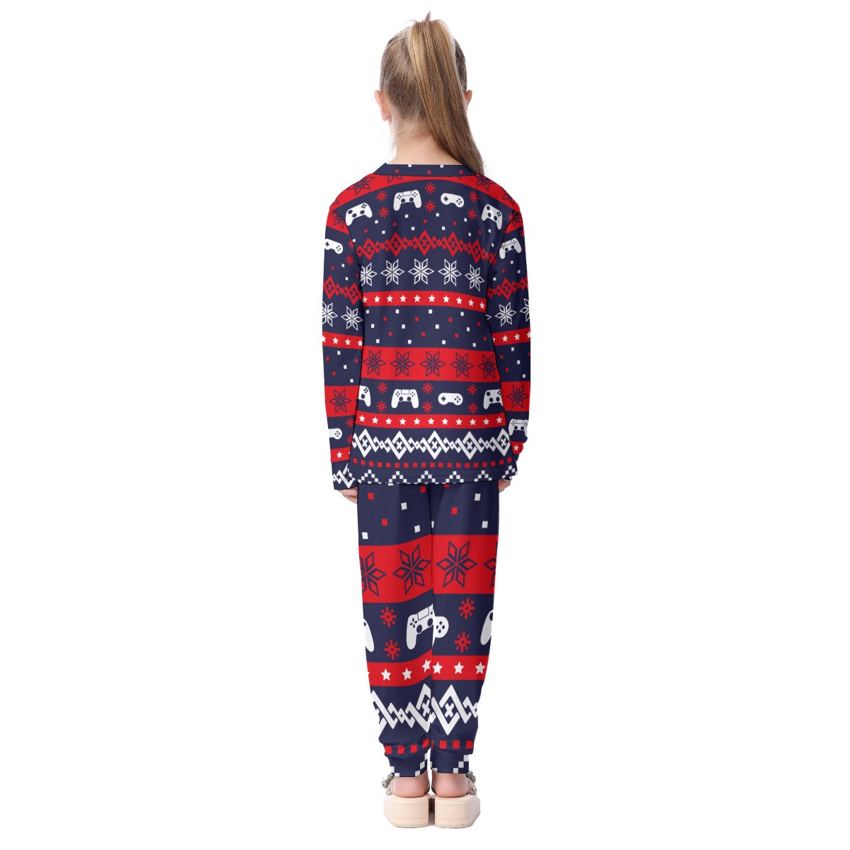 Youth Christmas Present Pajamas Set