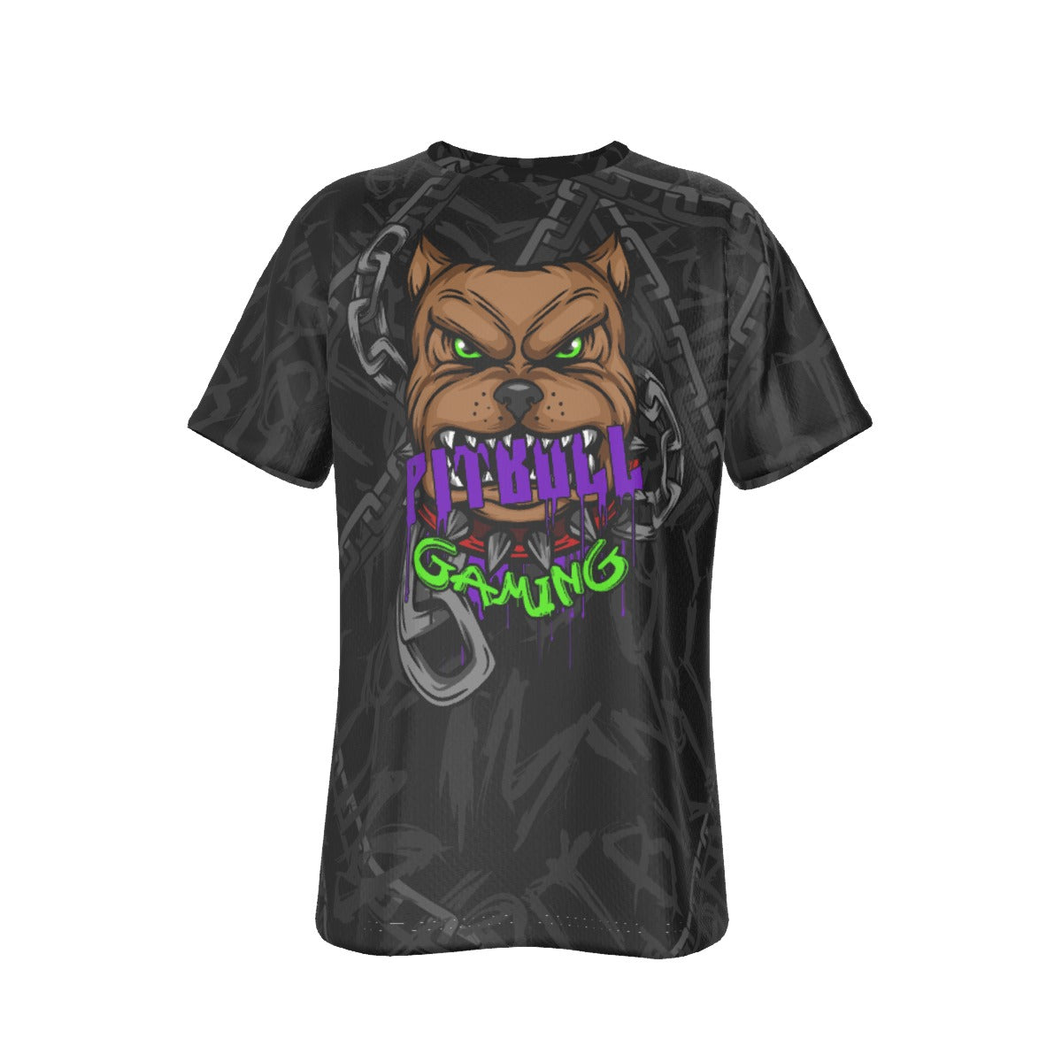 Men's Pitbull Gaming Round Neck T-Shirt