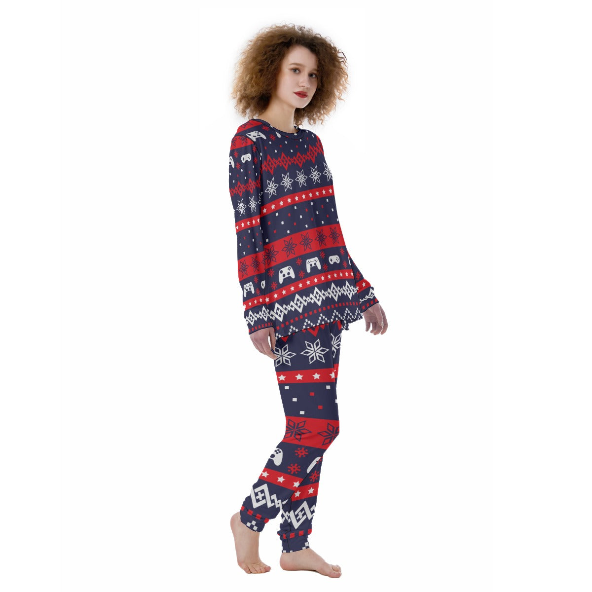 Women's Christmas Present Pajama Set