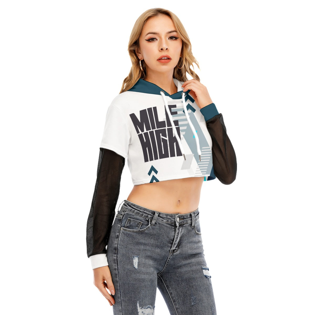 Mile High Gaming Women's AOP Illusion Hoodie