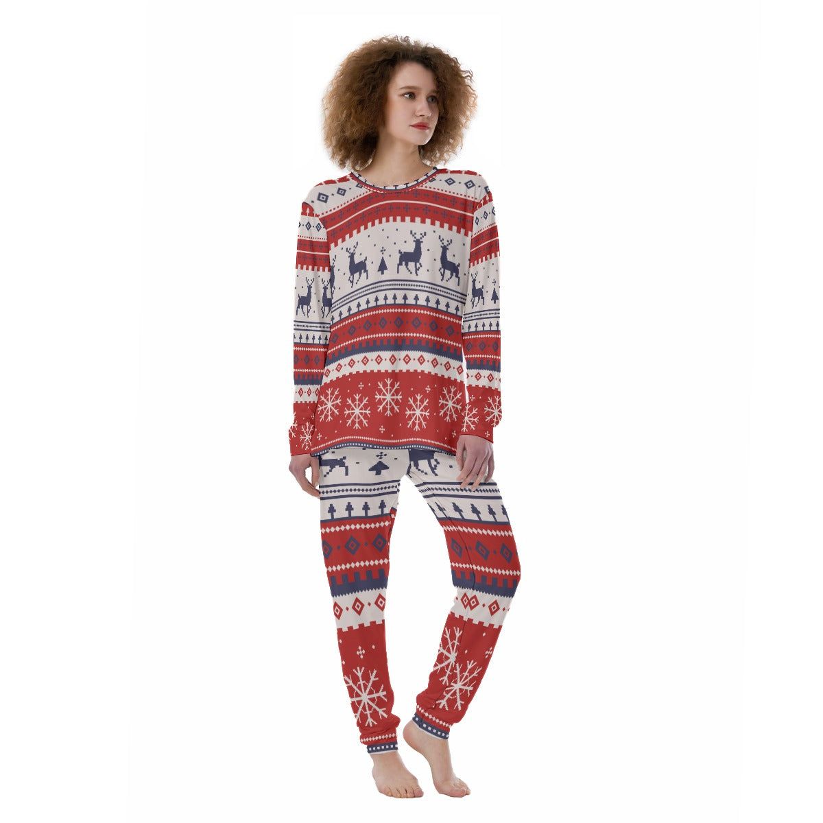 Women's Peppermint Pajama Set