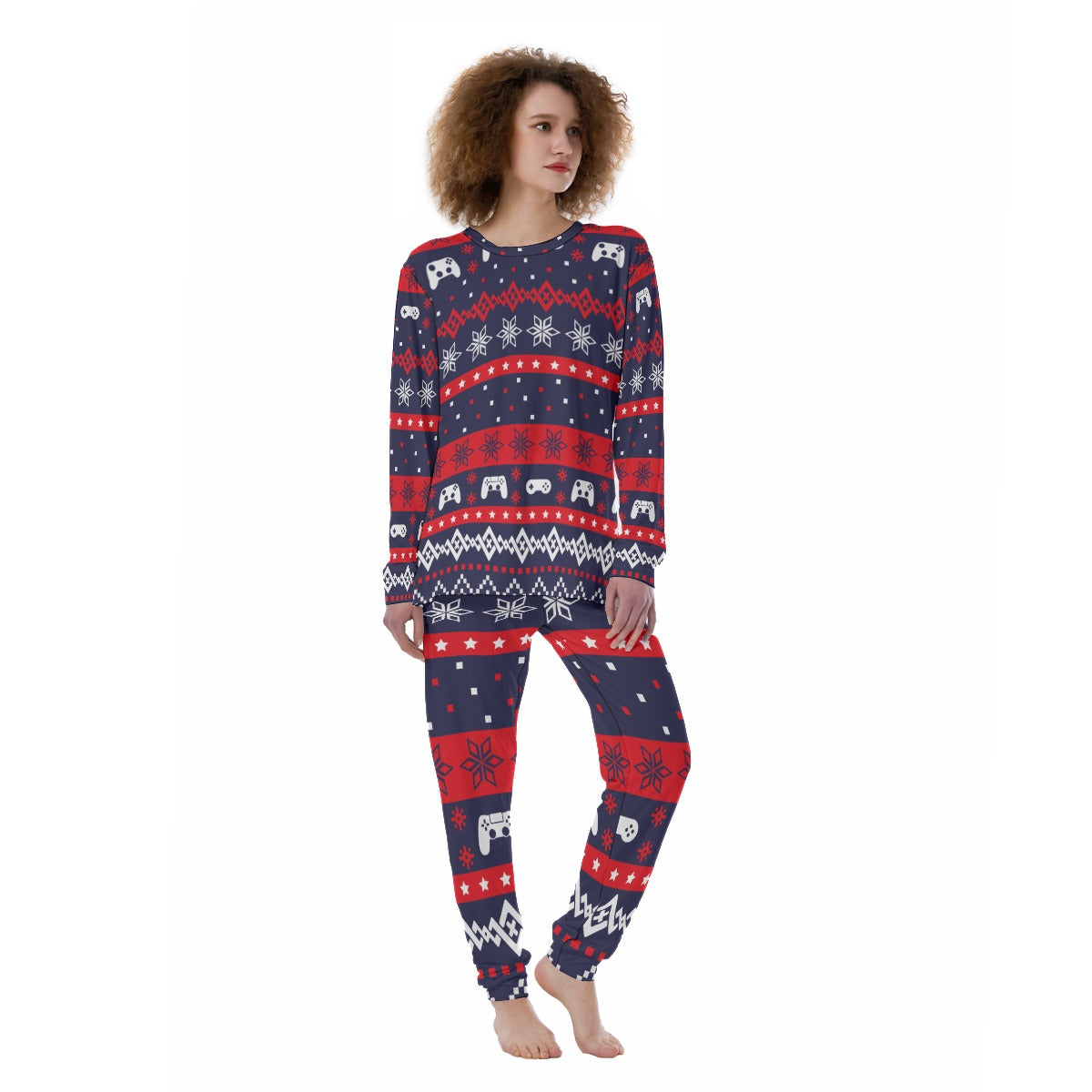 Women's Christmas Present Pajama Set