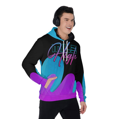 Mile High Gaming Unisex AOP Pullover Hoodie