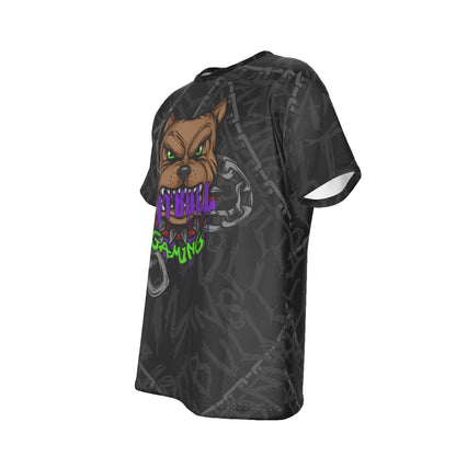 Men's Pitbull Gaming Round Neck T-Shirt