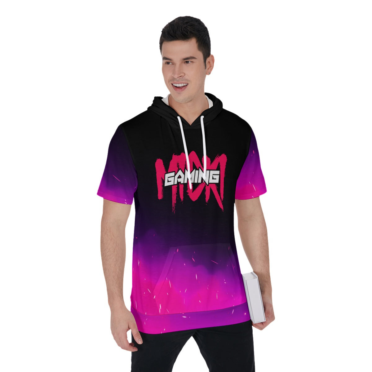 Micki Gaming Men's AOP Hoodie Tee