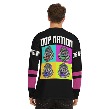 Adult Oop Nation Long Sleeve T-Shirt