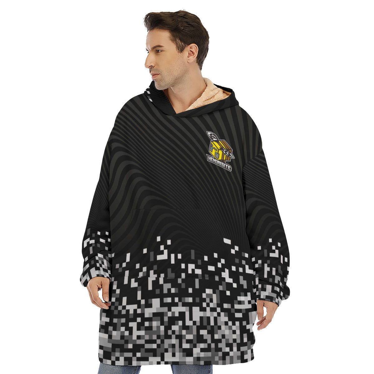 Adult Kendrisite Fleece Blanket Hoodie