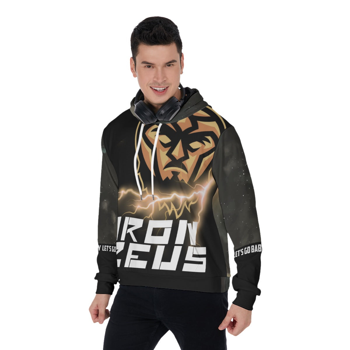 IronZeus Unisex AOP Pullover Hoodie