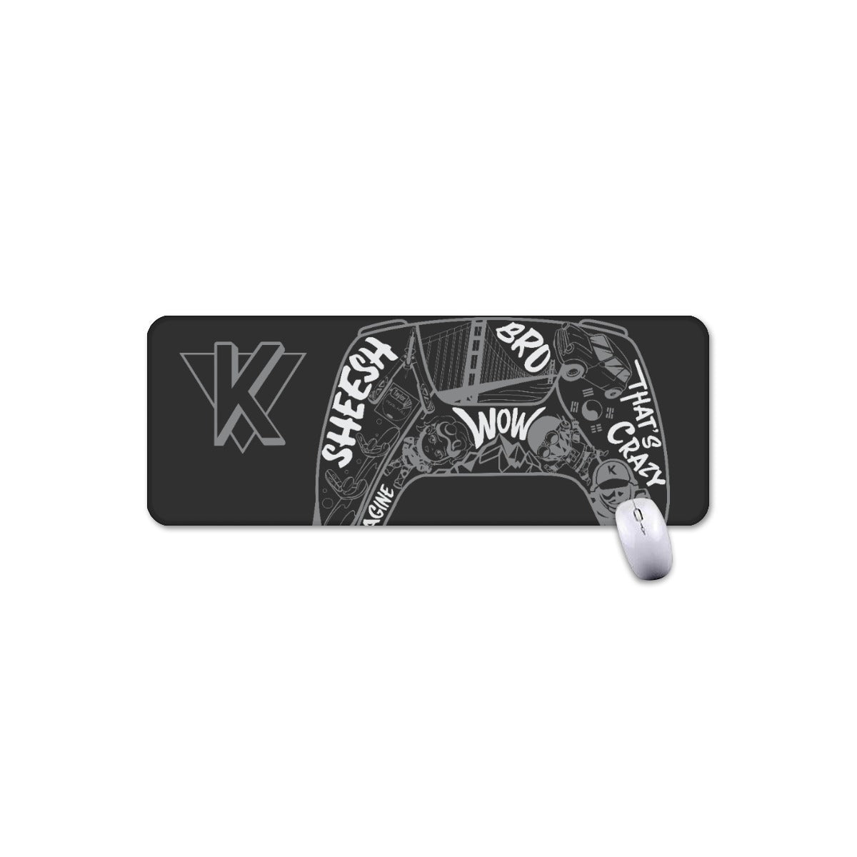 Killahh AOP Long Mousepad