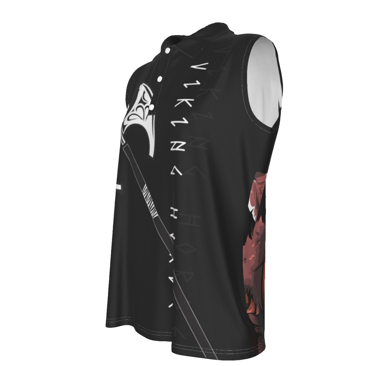 Nordic Runes Gaming Women's AOP Sleeveless Polo