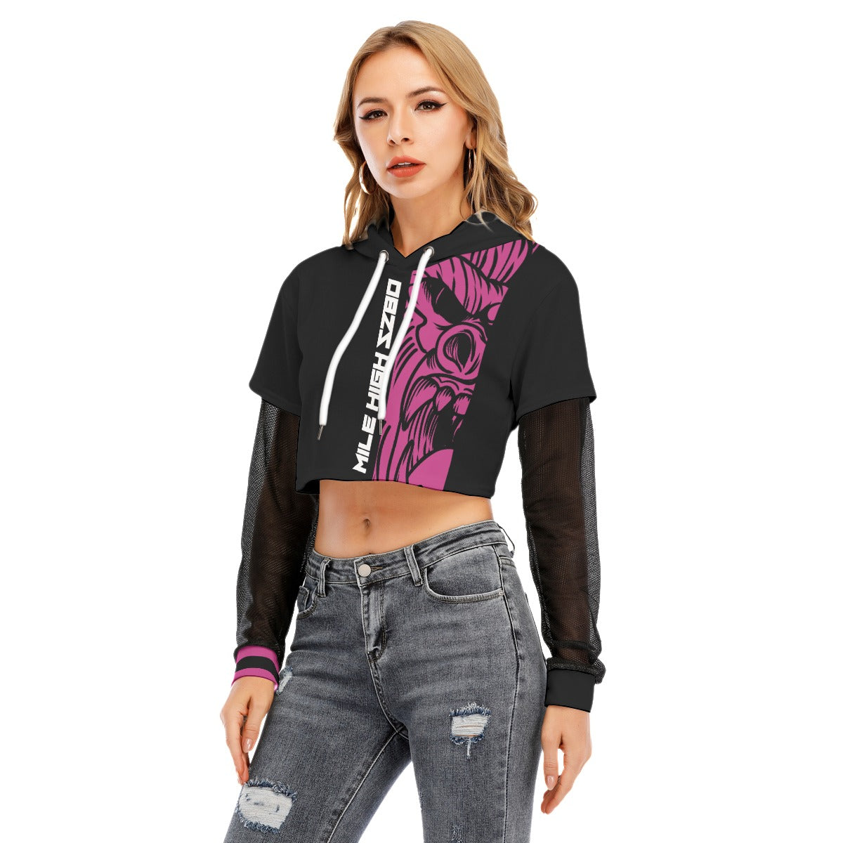 Women's Oop Nation Illusion Hoodie