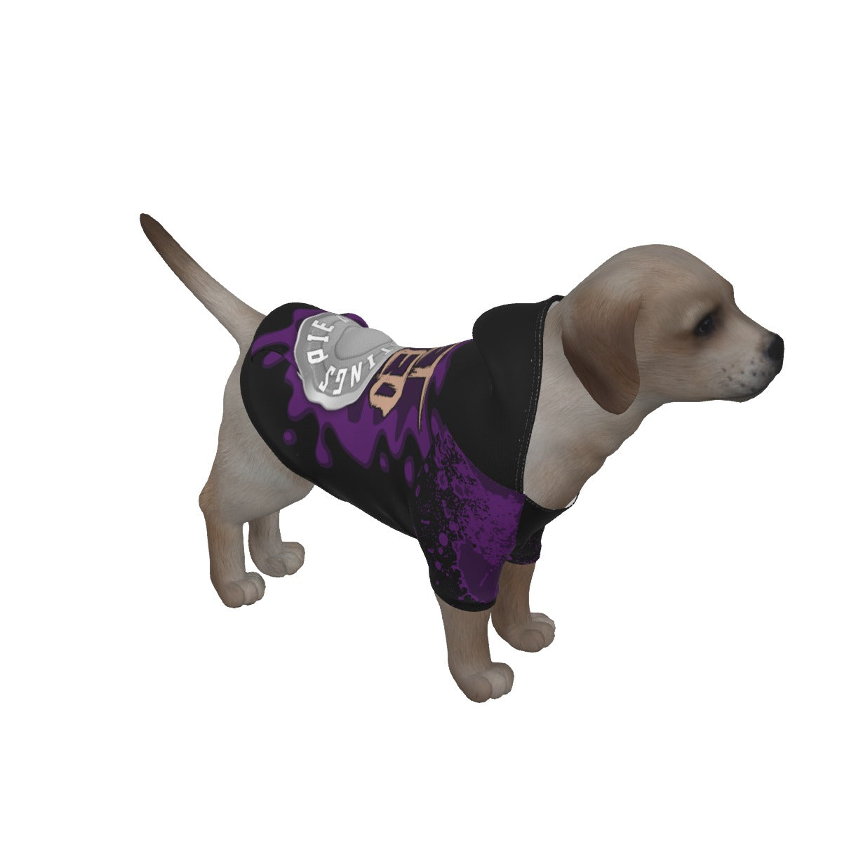 PiePie Paintings AOP Pullover Dog Hoodie