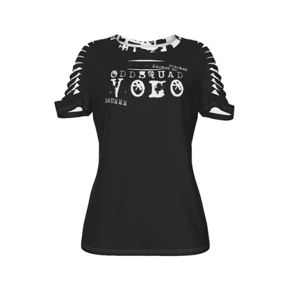 Jordania The Odd Women's AOP Ripped Tee