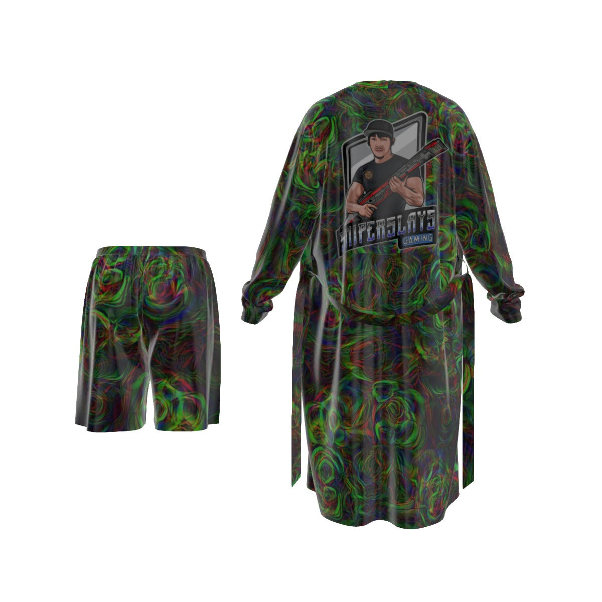 Men's SniperSlaysTV Kimono Pajama Suit