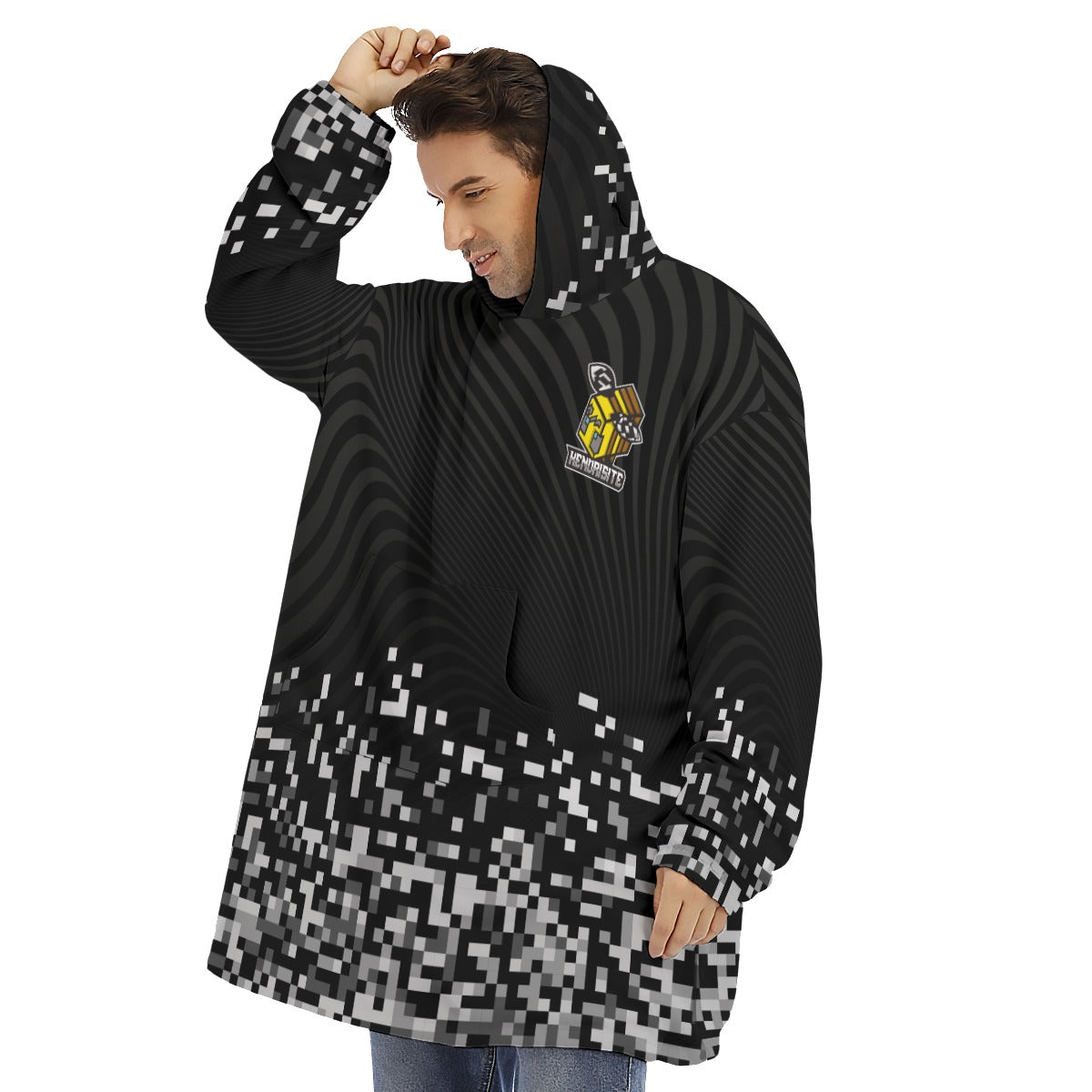 Adult Kendrisite Fleece Blanket Hoodie