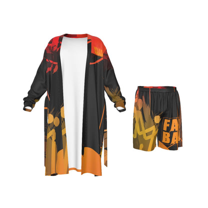 Men's iBLEEDwar Kimono Pajama Suit