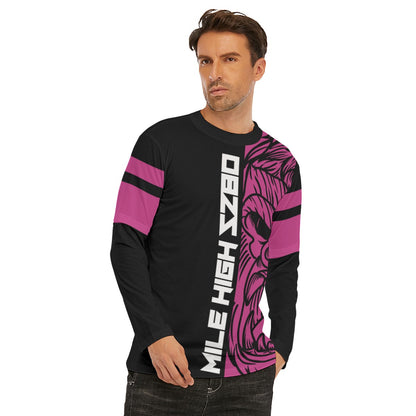 Men's Oop Nation Long Sleeve Illusion T-Shirt