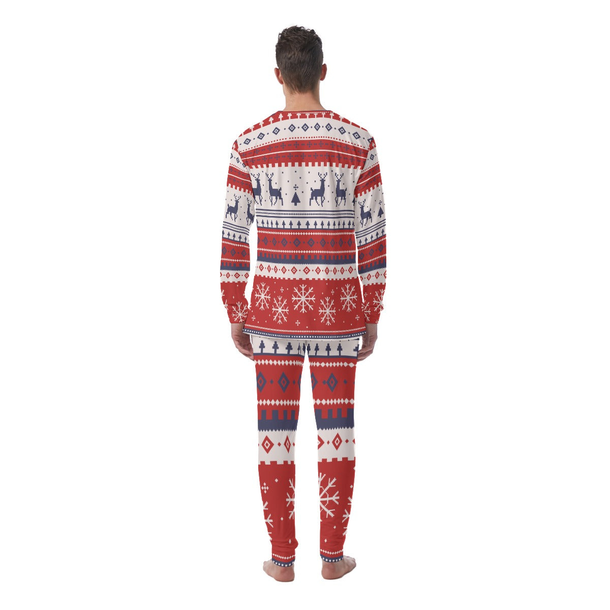 Men's Peppermint Pajama Set