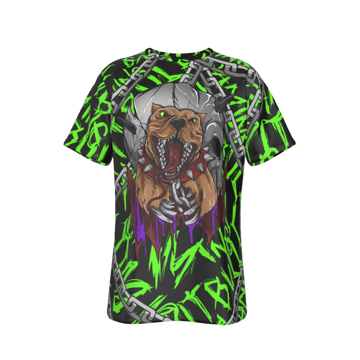 Men's Pitbull Gaming Round Neck T-Shirt