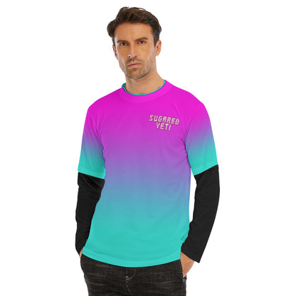 Men's SugaredYeti Long Sleeve Illusion T-Shirt