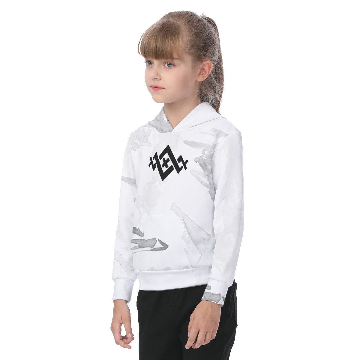 Youth All Over Print Heavy Fleece Hoodie