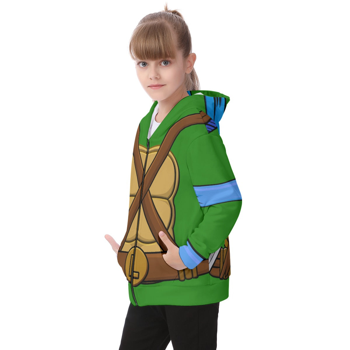 Youth TMNT 'Leo' Heavy Fleece Hoodie