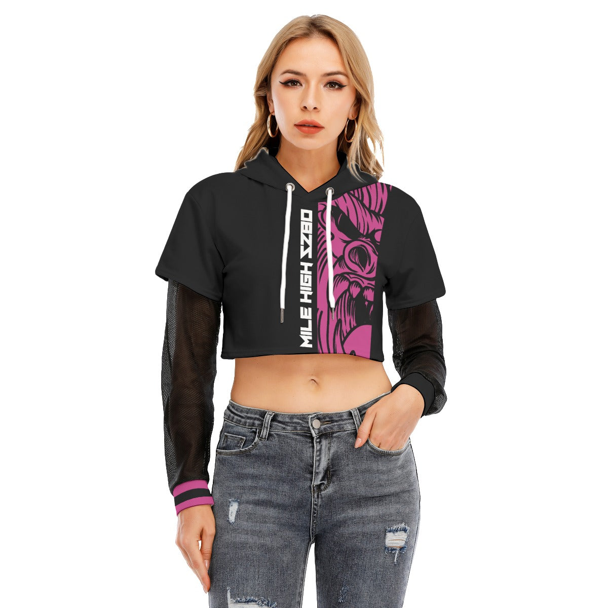 Women's Oop Nation Illusion Hoodie