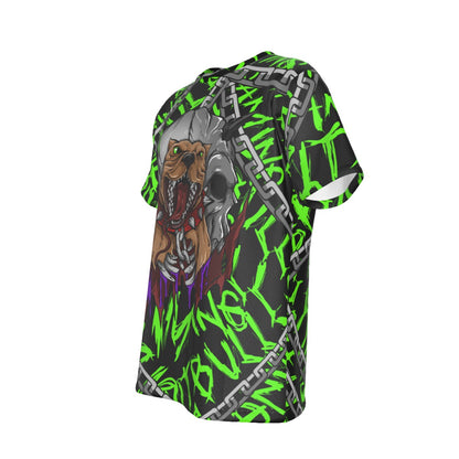 Men's Pitbull Gaming Round Neck T-Shirt